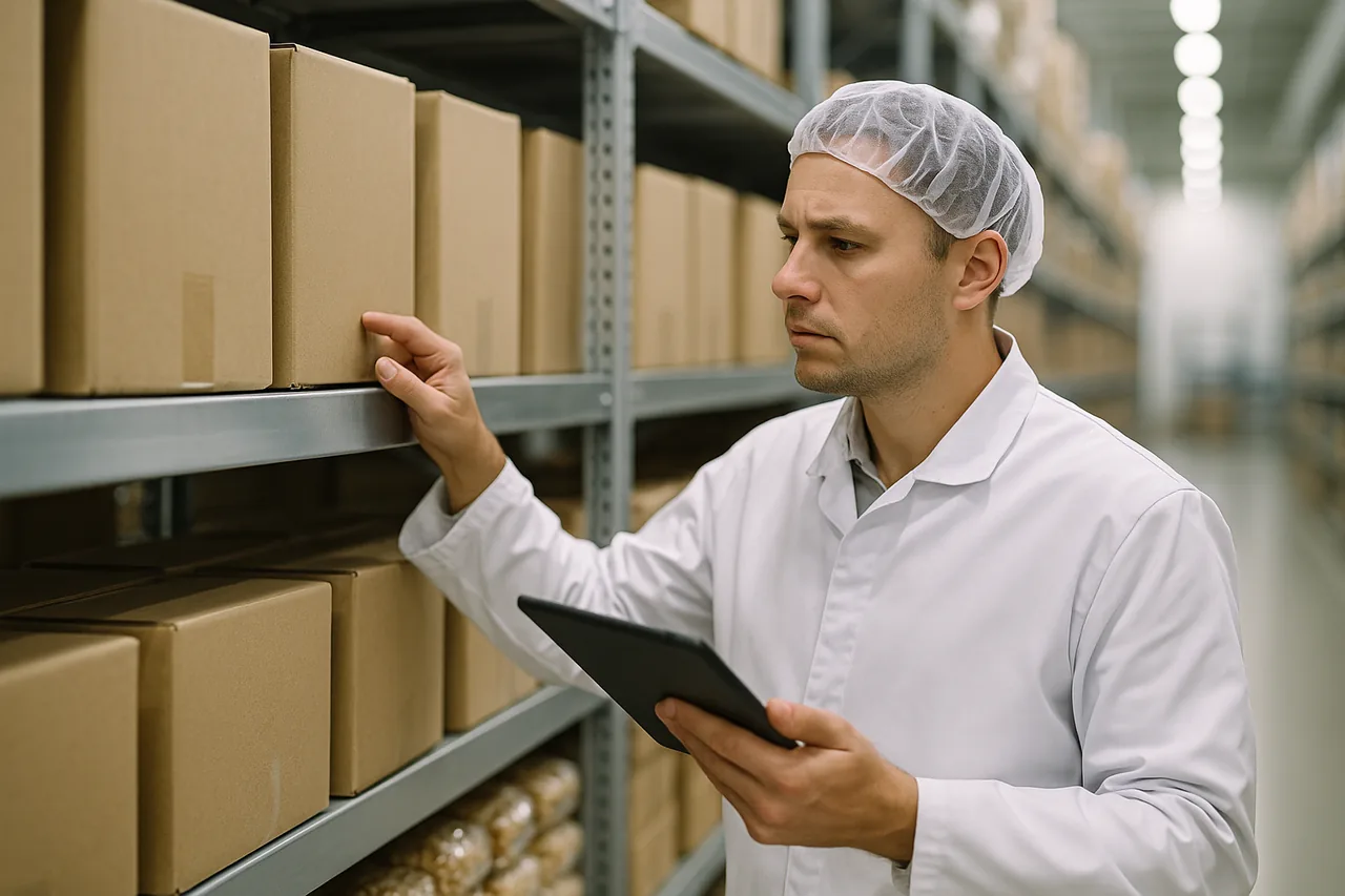 Conferência de classificação fiscal de NCM de produtos da indústria de alimentos