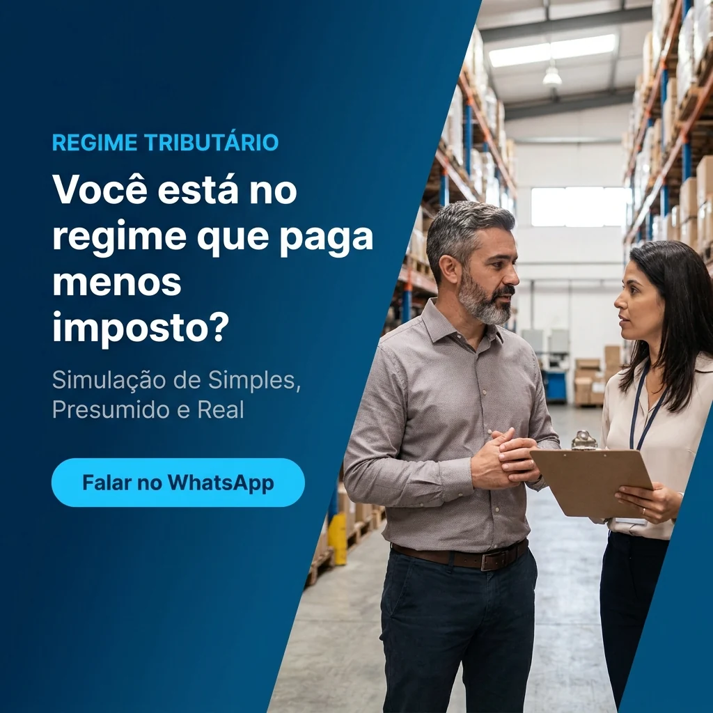 Fale no WhatsApp e descubra qual regime tributário paga menos imposto