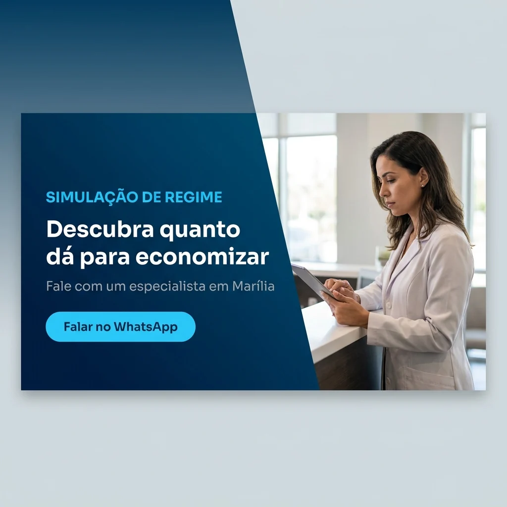 Peça uma simulação de regime tributário no WhatsApp